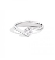 Anello Recarlo Donna in Oro bianco Diamante 0.14 Ct R01SO195/014-15 - R01SO195/014-15